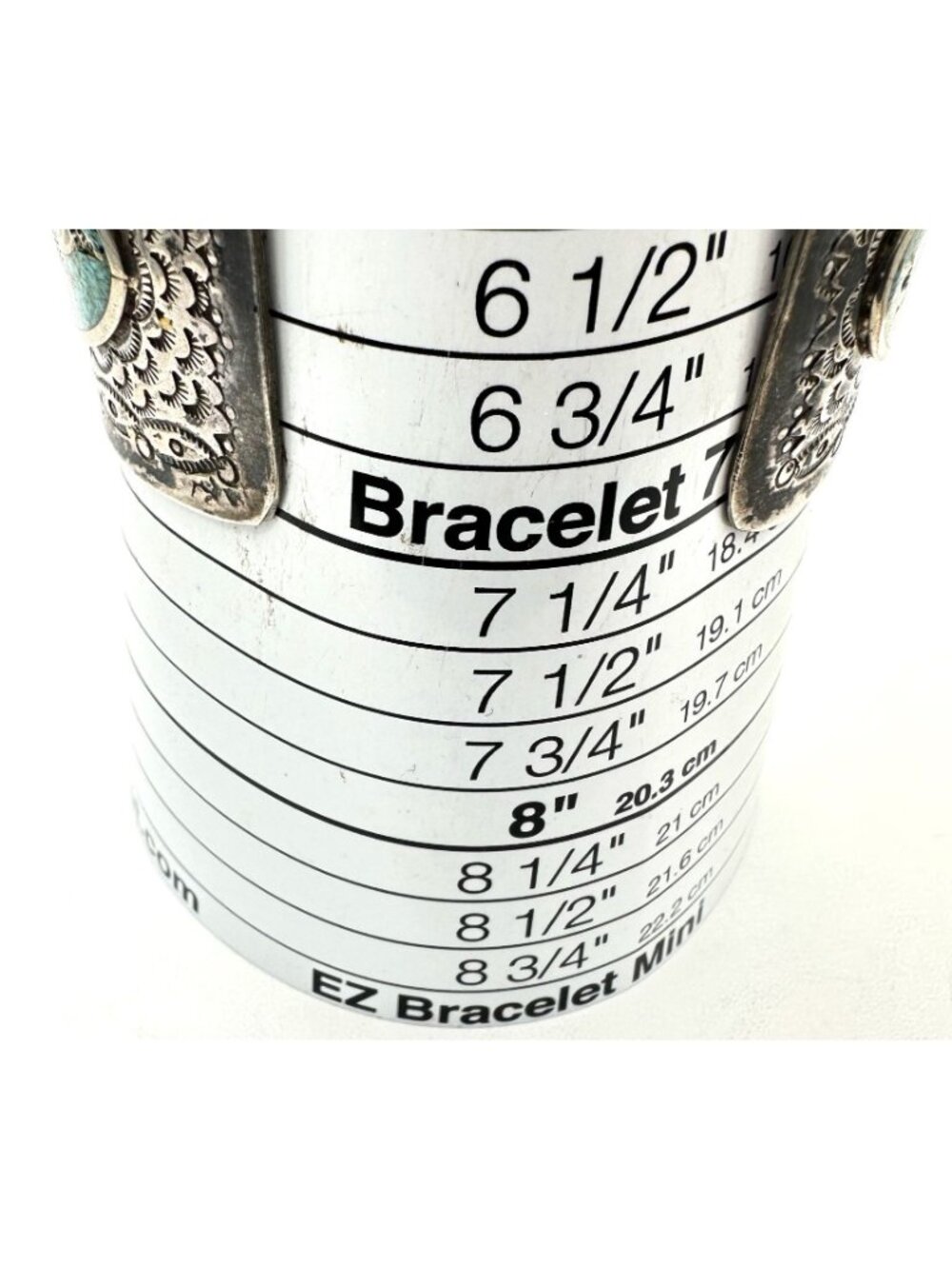 Native American Watch Cuff Bracelet Peyote Bird Inlay Turquoise Sterling Silver - Picture 2 of 7